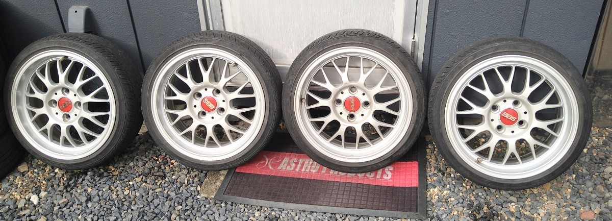 BBS RG-F 鍛造 FORGED RG357 15インチ 4h 6.5J＋37 PCD100 165/45R15 4 