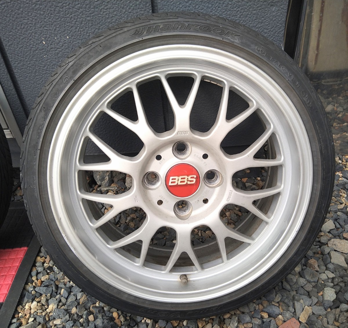 BBS RG-F 鍛造 FORGED RG357 15インチ 4h 6.5J＋37 PCD100 165/45R15 4 
