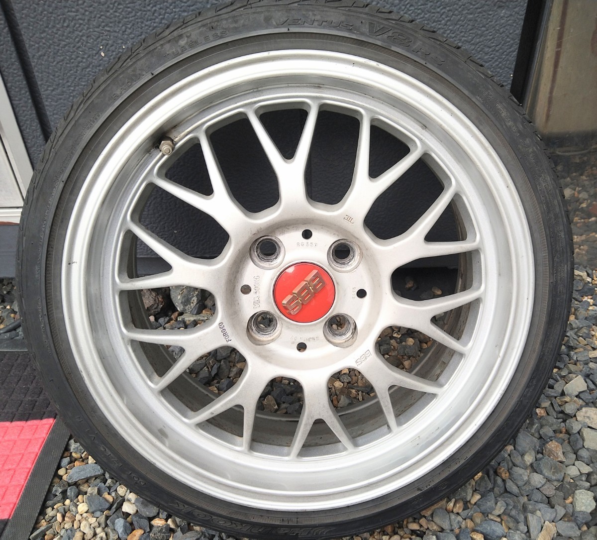 BBS RG-F 鍛造 FORGED RG357 15インチ 4h 6.5J＋37 PCD100 165/45R15 4 
