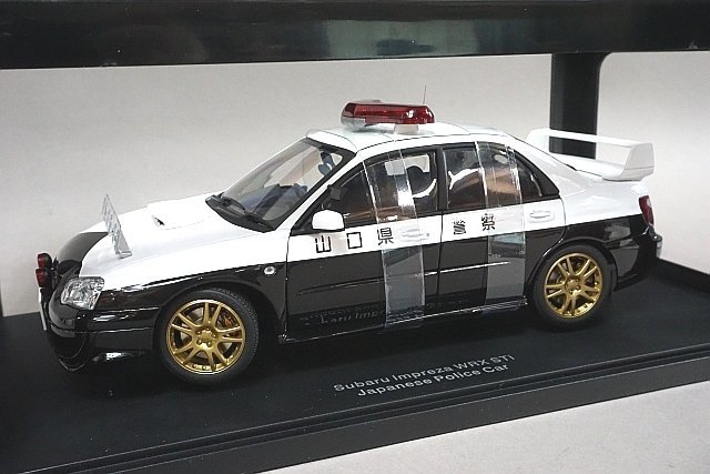 高品質，人気セール AUTOart オートアート 1/18 SUBARU スバル IMPREZA インプレッサ WRX STI JAPANESE POLICE CAR 山口県警察 パトカー 78656(その他)｜売買されたオークション情報、yahooの商品情報をアーカイブ公開 - オークファ その他
