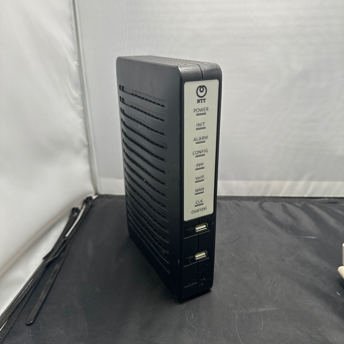 N21_11T NTT Netcommunity VoIPルーター OG810Xi 本体のみ 外傷有りの