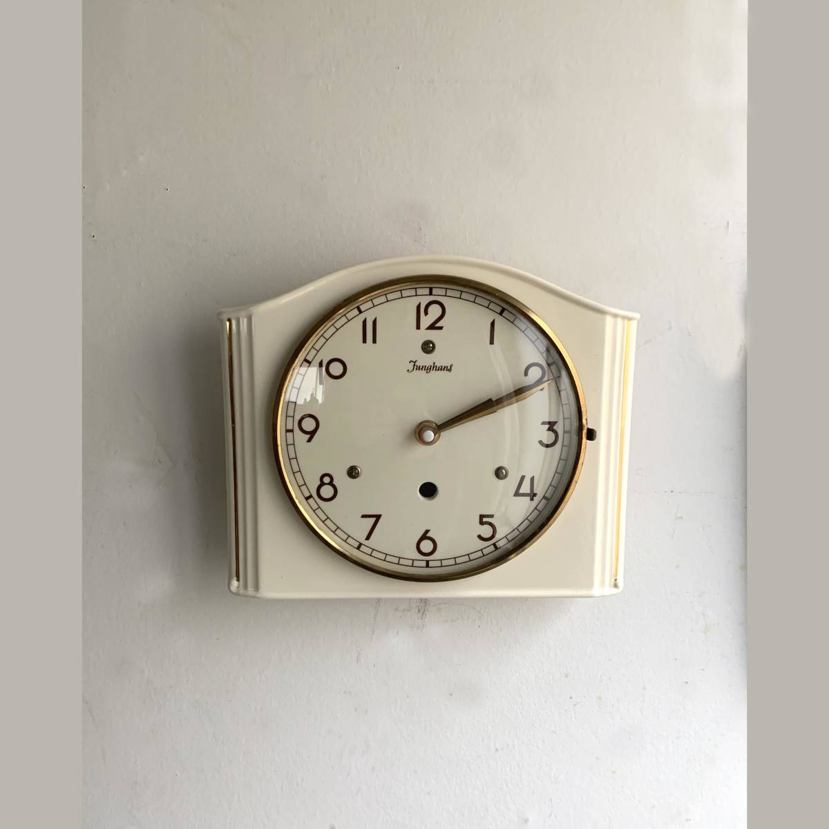 全国無料，得価 ドイツ 1940-60s JUNGHANS ユンハンス 陶器 時計 壁掛け ウォール キッチン クロック ヴィンテージ フランス 北欧 骨董 アンティーク(雑貨)｜売買されたオークション情報、yahooの商品情報をアーカ その他