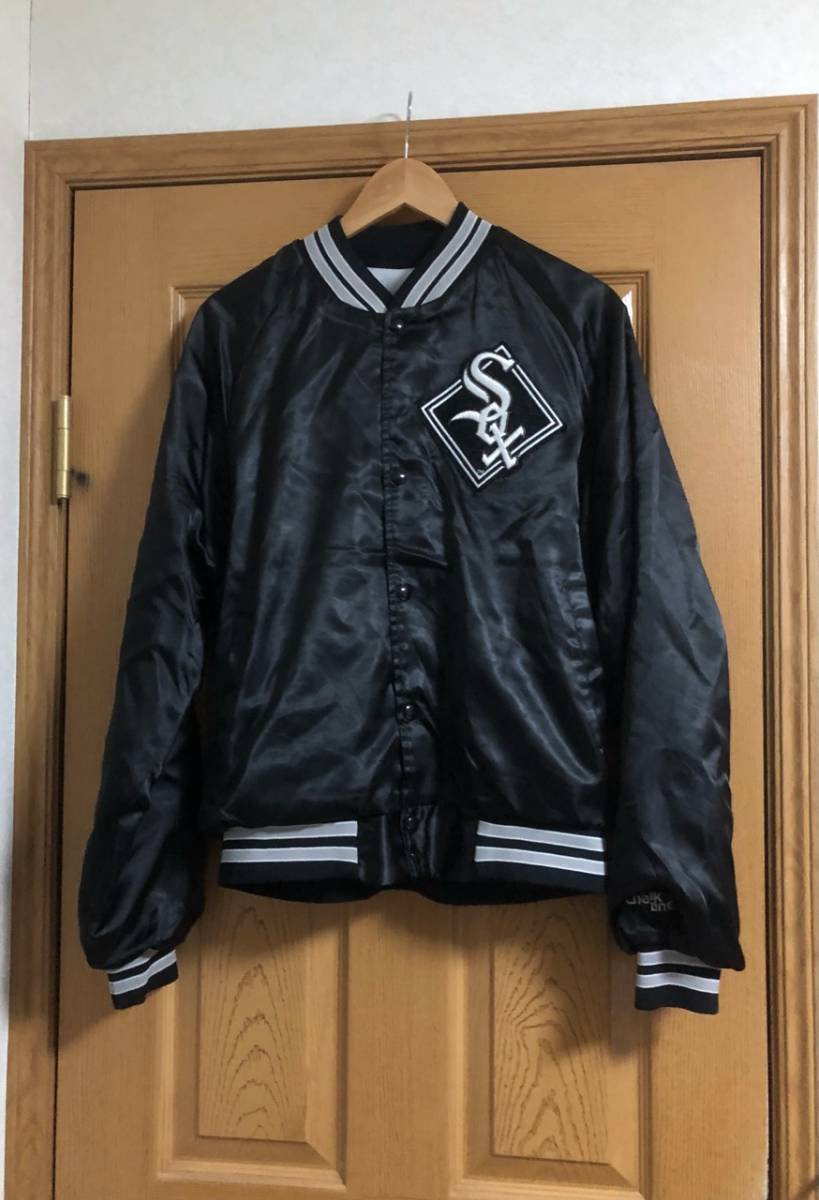 チョークライン ホワイトソックス スタジャン