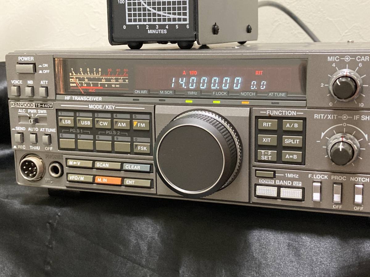 ケンウッド TS-440S HF帯 100W 無線機 ゼネカバ送信改造済み CB帯送信