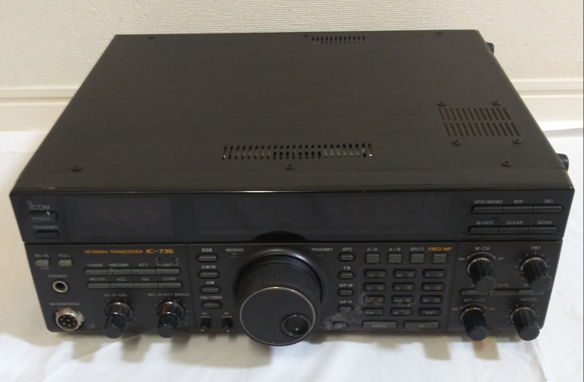 アマチュア無線機 ICOM アイコム IC-736 HF/50MHz TRANSCEIVER