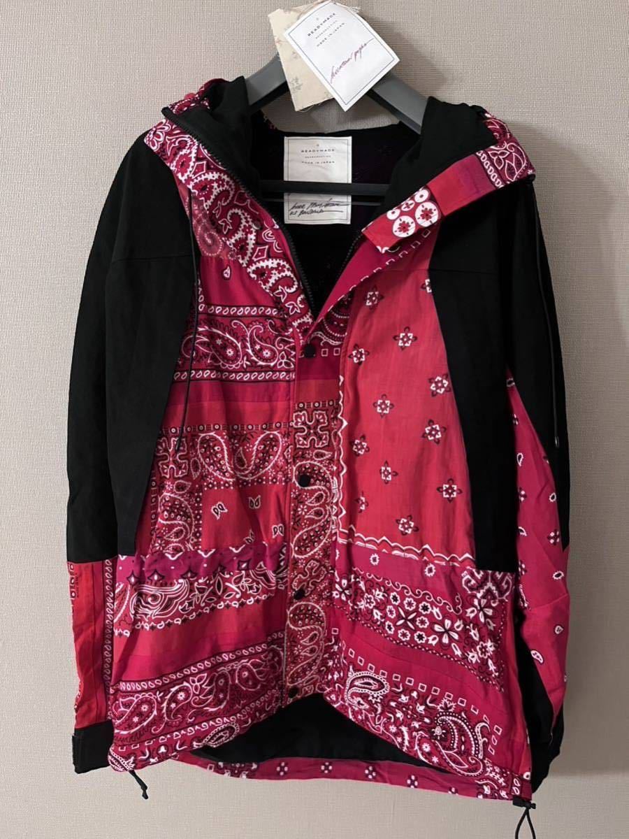 [READYMADE] 20SS VINTAGE BANDANA PARKA 1パーカー 