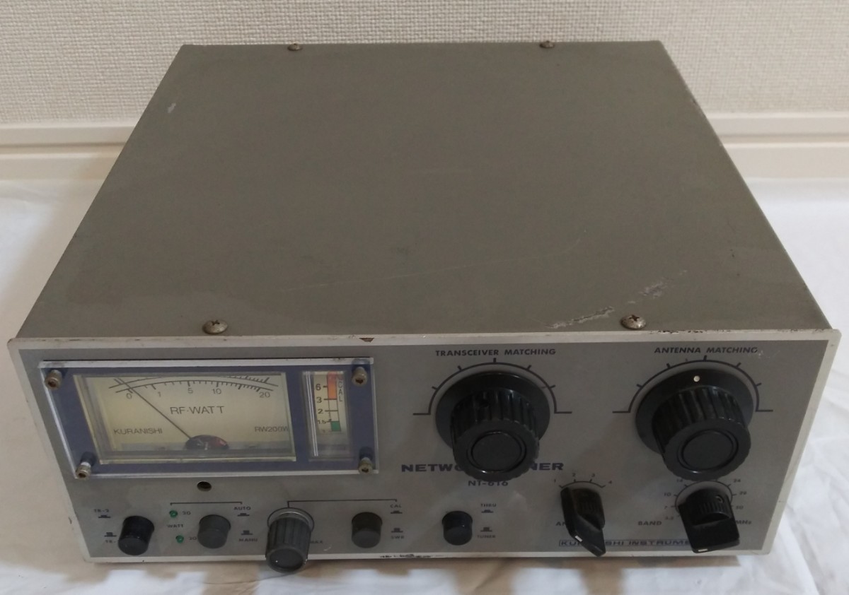 クラニシ NETWORK TUNER NT-616 クラニシ NT-616 アンテナチューナー