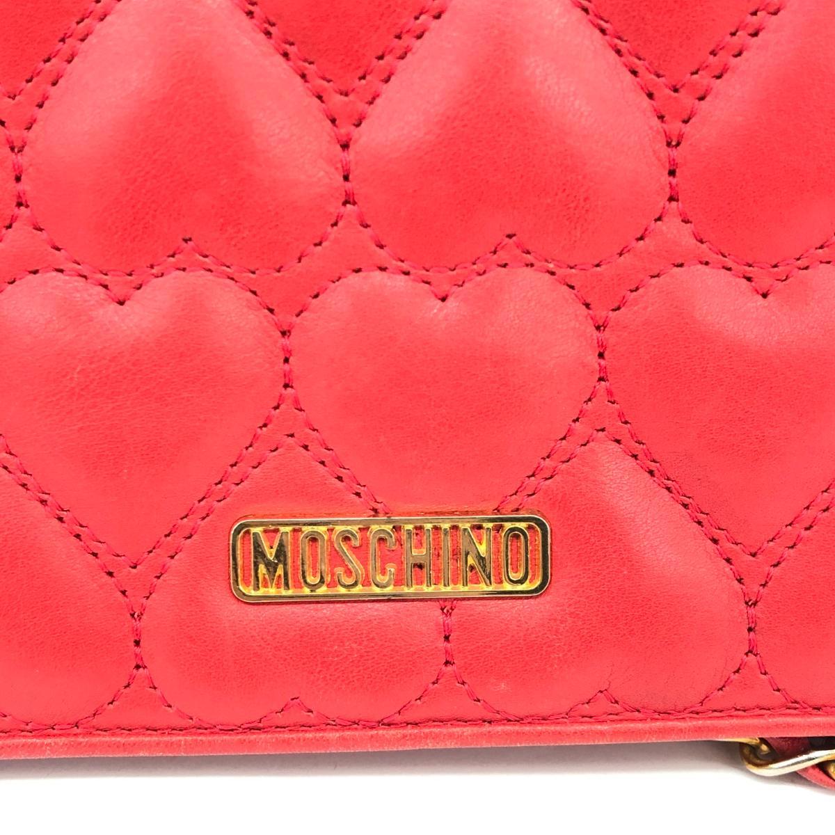 MOSCHINO（ショルダーバッグ レッド⁄赤色系）のフリマアイテム一覧 