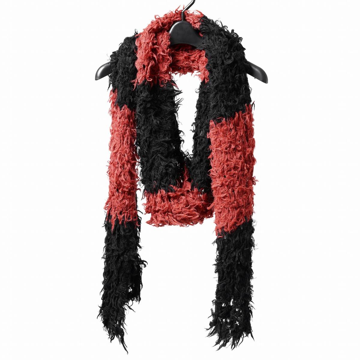 LAD MUSICIAN ALPACA SHAGGY KNIT MUFFLER ラッドミュージシャン 
