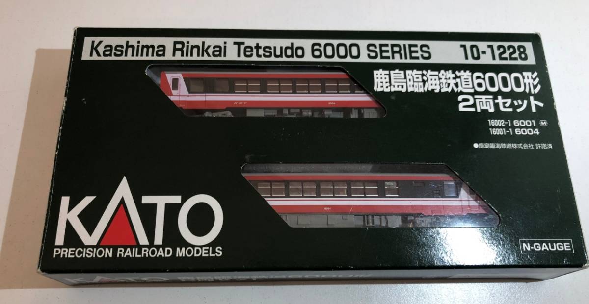 KATO 10-1228 鹿島臨海鉄道6000形2両セット KATO 10-1228 鹿島臨海