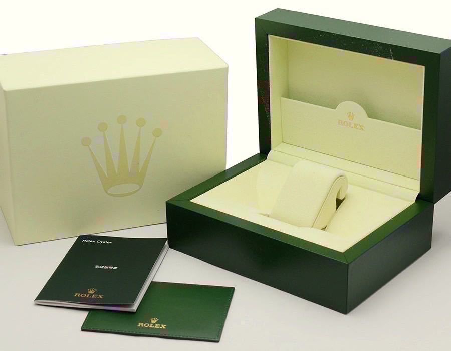 ROLEX ロレックス 時計用 空箱 付属品セット メンズ ROLEX ロレックス 時計用 空箱 ケース グリーン
