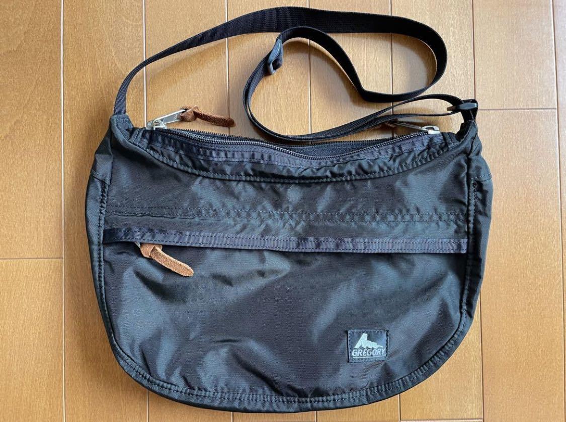 GREGORY グレゴリー 旧ロゴ USAタグ サッチェル 穴あり 難あり  