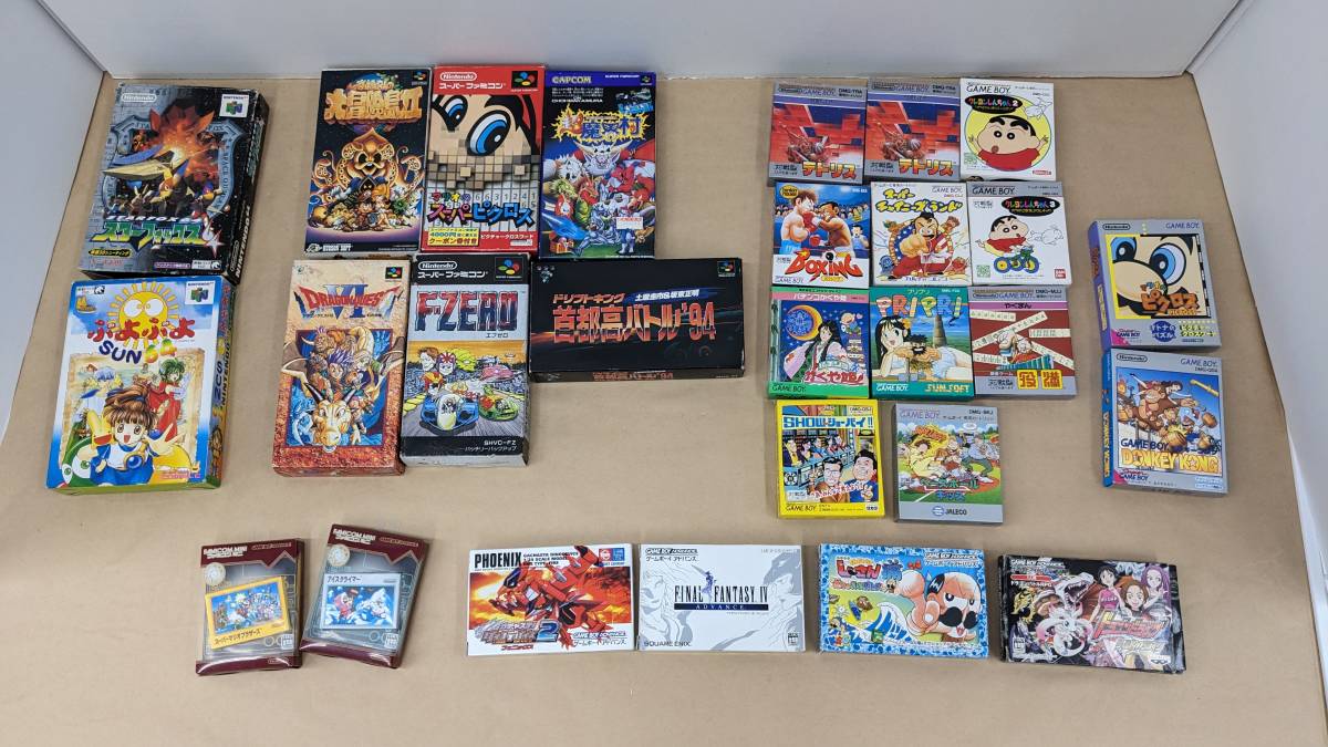 限定SALE，爆買い D207/ み 任天堂系ゲームソフト 計27本セット 箱 説明書付き /一部ダブり含む/N64 SFC GB GBA(テレビゲーム)｜売買されたオークション情報、yahooの商品情報をアーカイブ公開 - オークファン その他