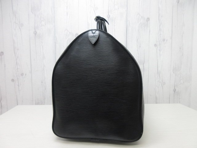 LOUIS VUITTON ルイヴィトン エピ キーポル55ノワール 黒　美品 極美品 LOUIS VUITTON ルイヴィトン エピ キーポル55 ノワール