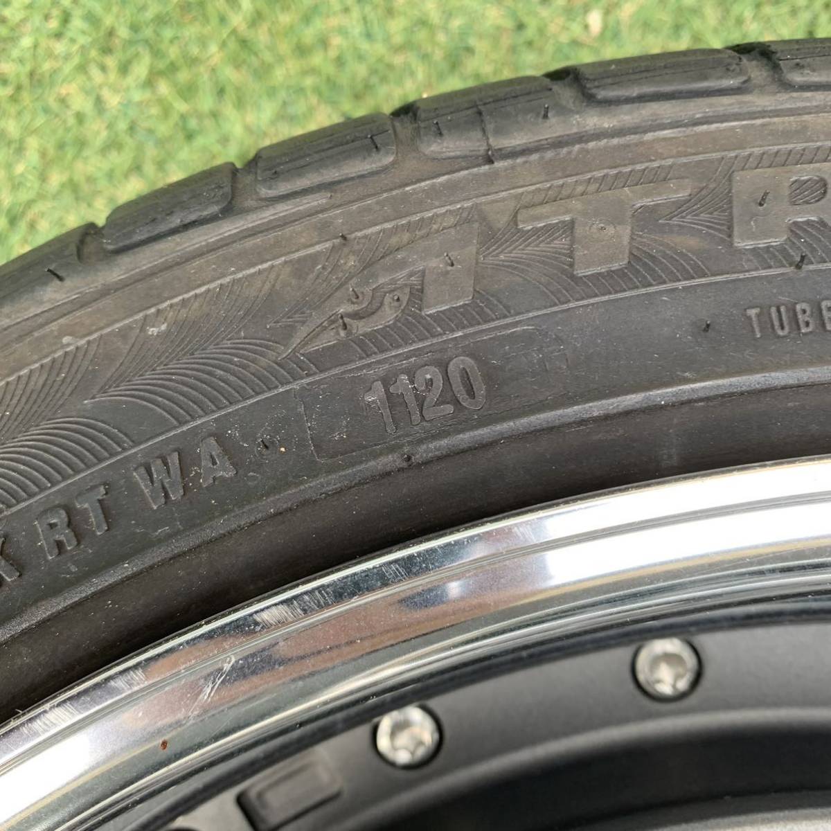 ハイエース essex ホイール 19インチ 9j+25 CRS 深リム オーバー