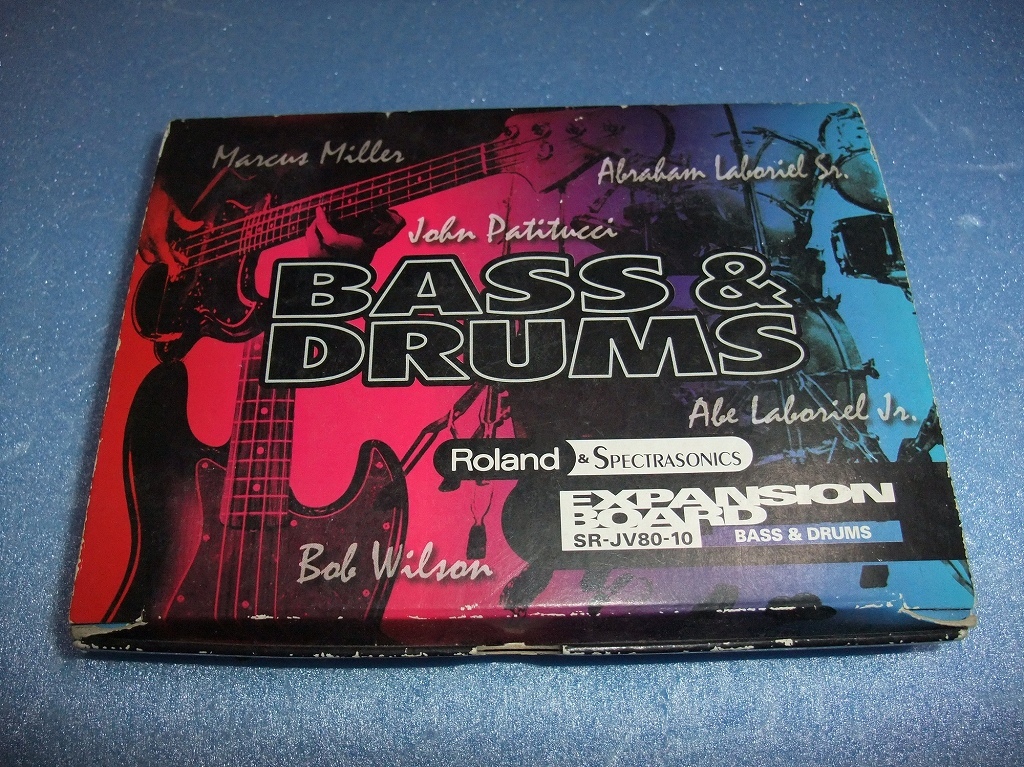 Roland SR-JV80-10 BASS & DRUMS 拡張ボードJDにも Roland SR-JV80-10