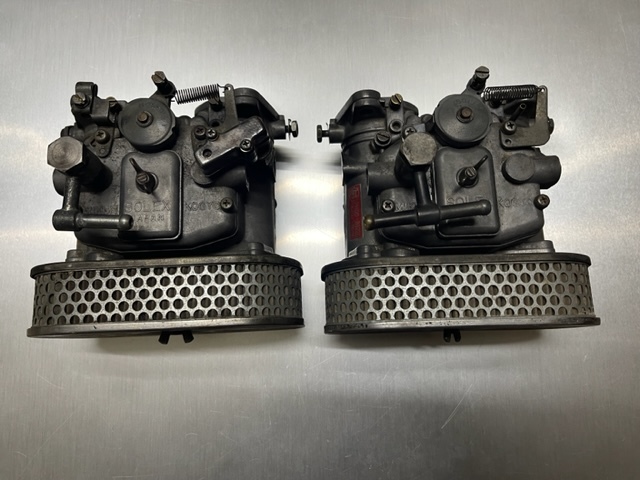 当時物　MIKUNI SOLEX40φ ソレックス40φ キャブレター　新品 ソレックス SOLEX ミクニ キャブレター MIKUNI 40φ キャブ 2基セット