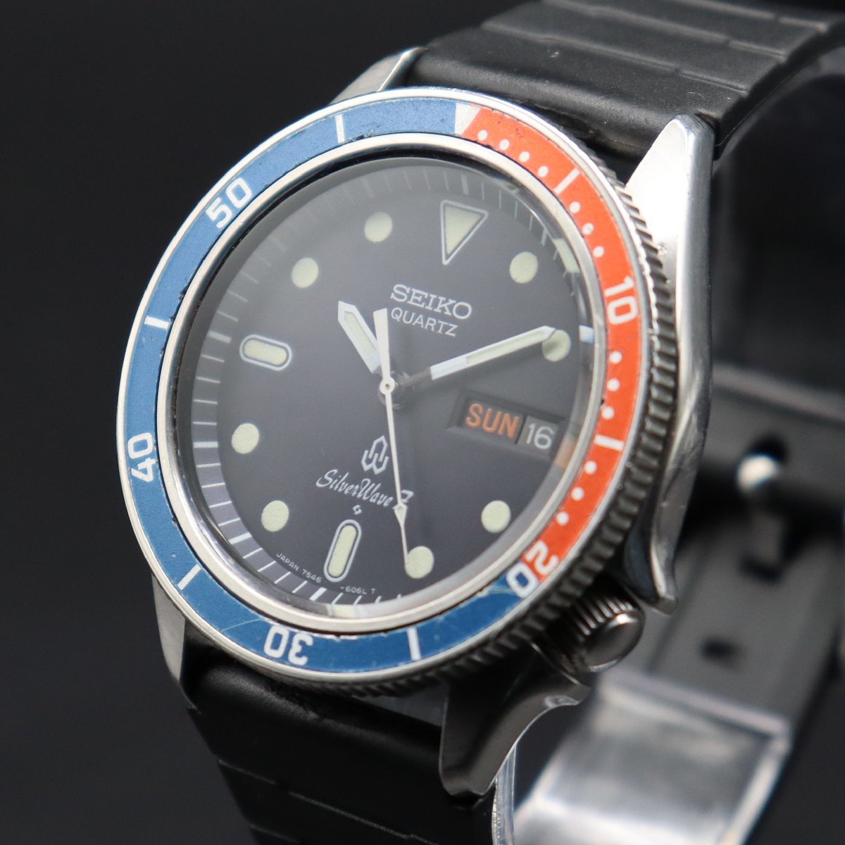 時計 稼働品 SEIKO SilverWave Z メンズ 電池新品交換済み 美品!