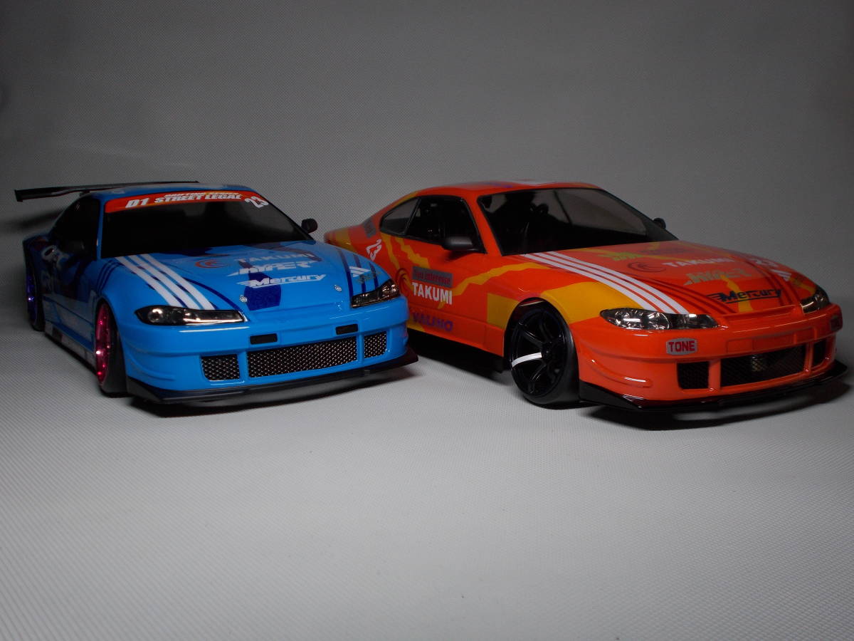 TAMIYA S15シルビアボディー2台まとめて!(未使用品ボディーのみ)