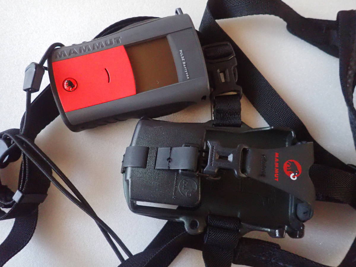 中古】雪崩ビーコン マムート MAMMUT PULSE Barryvox V4 PULSE