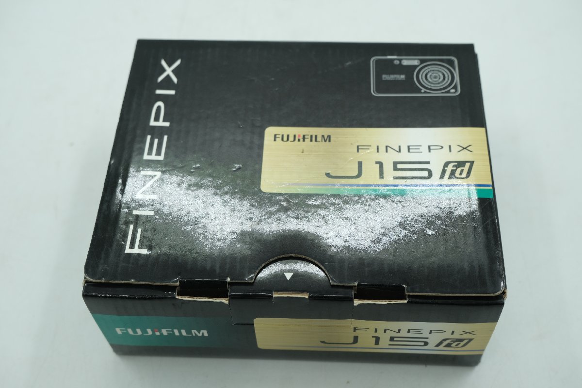 【z24120】外装美品 FUJIFILM 富士フイルム FinePix J15fd コンパクトデジタルカメラ 動作確認済み 箱付き 格安スタート FinePix FUJIFILM 富士フイルム F440 ☆ JV100