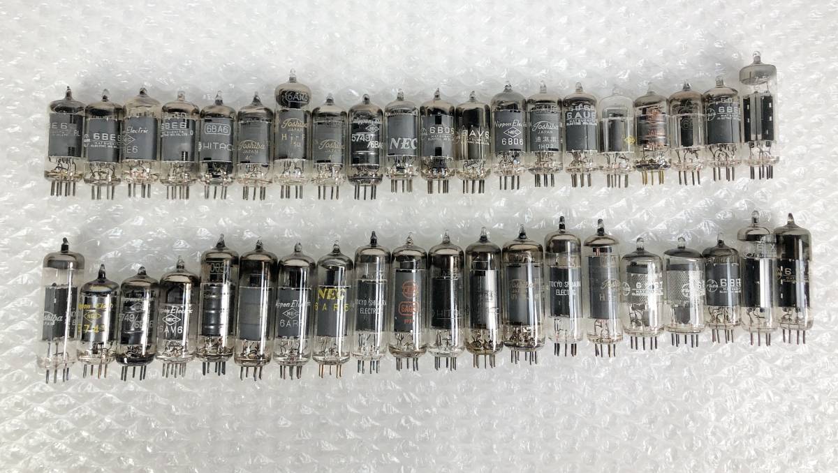 1114A[10]【中古】真空管 40個 まとめ △ナショナル/Natioanl/松下