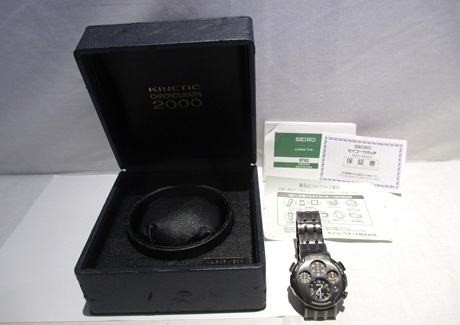 SEIKO　セイコー　クロノグラフ　キネティック　9T82-OA40　日本限定500本