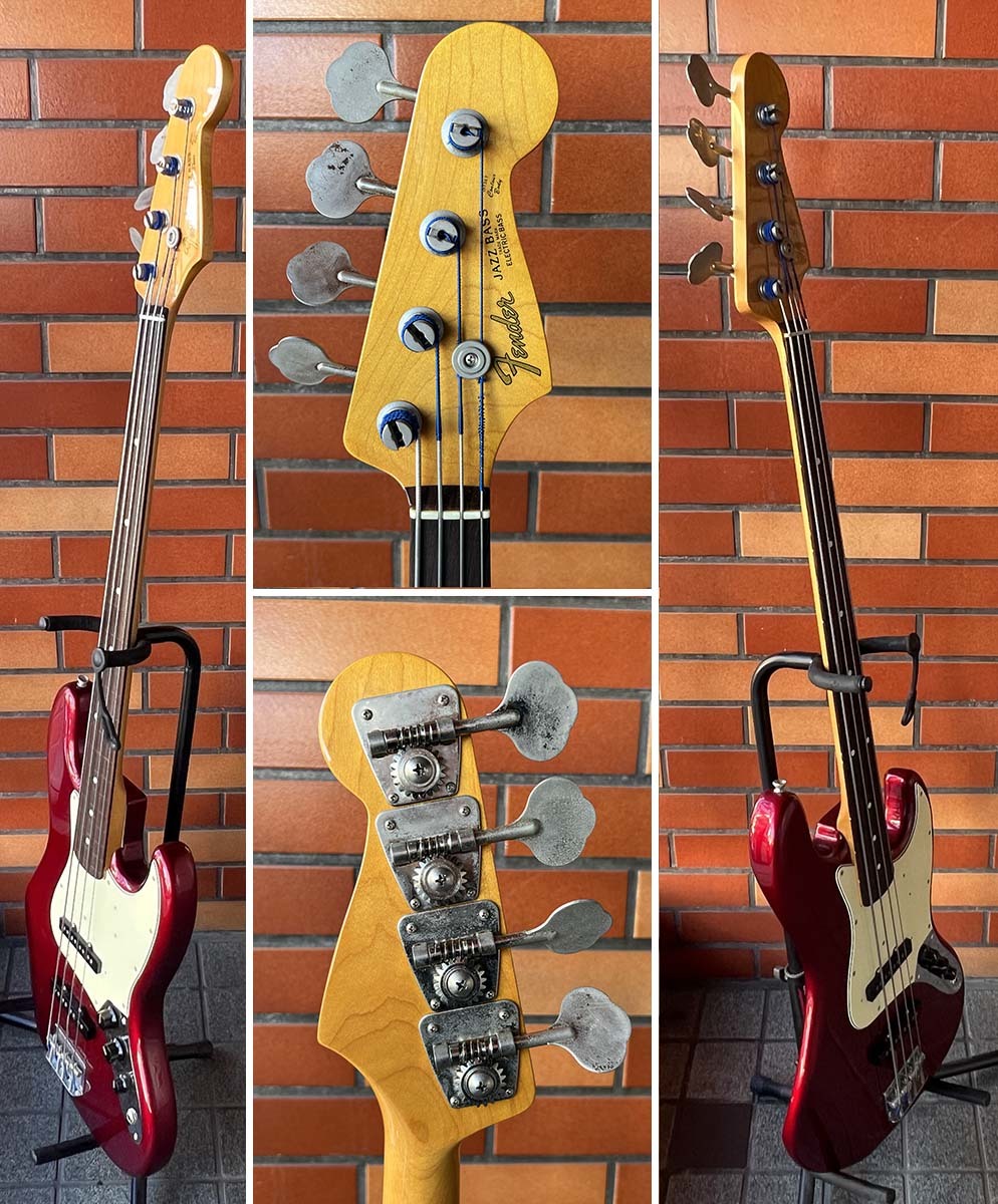 ○ Fender JAPAN JB62-75US CAR 1995年～1996年製 フレットレス 加工