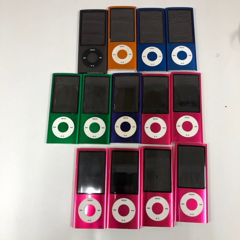 ジャンク 通電OK iPod nano 第5世代 A1320 13台 まとめ売り 221114PT020103
