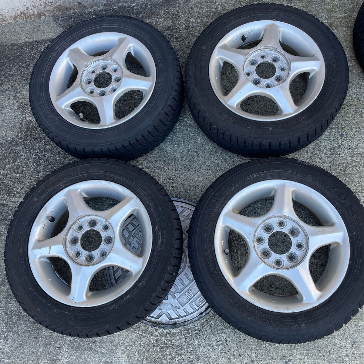 アルミホイール 13インチ 4.5J スタッドレス ヨコハマ アイスガード 