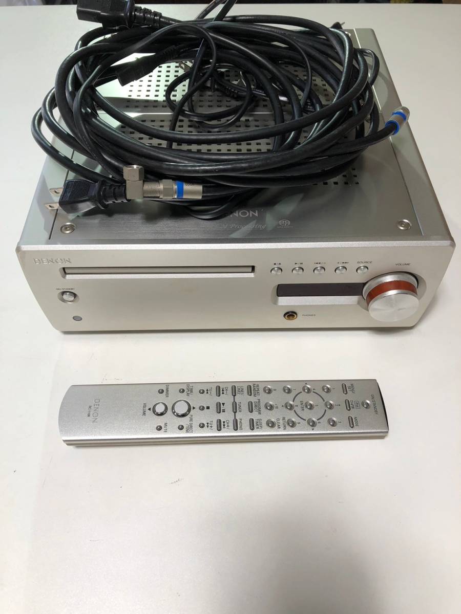 通電のみ確認 DENON デノン RCD-CX1 SACDアンプ 12年製 リモコン付き