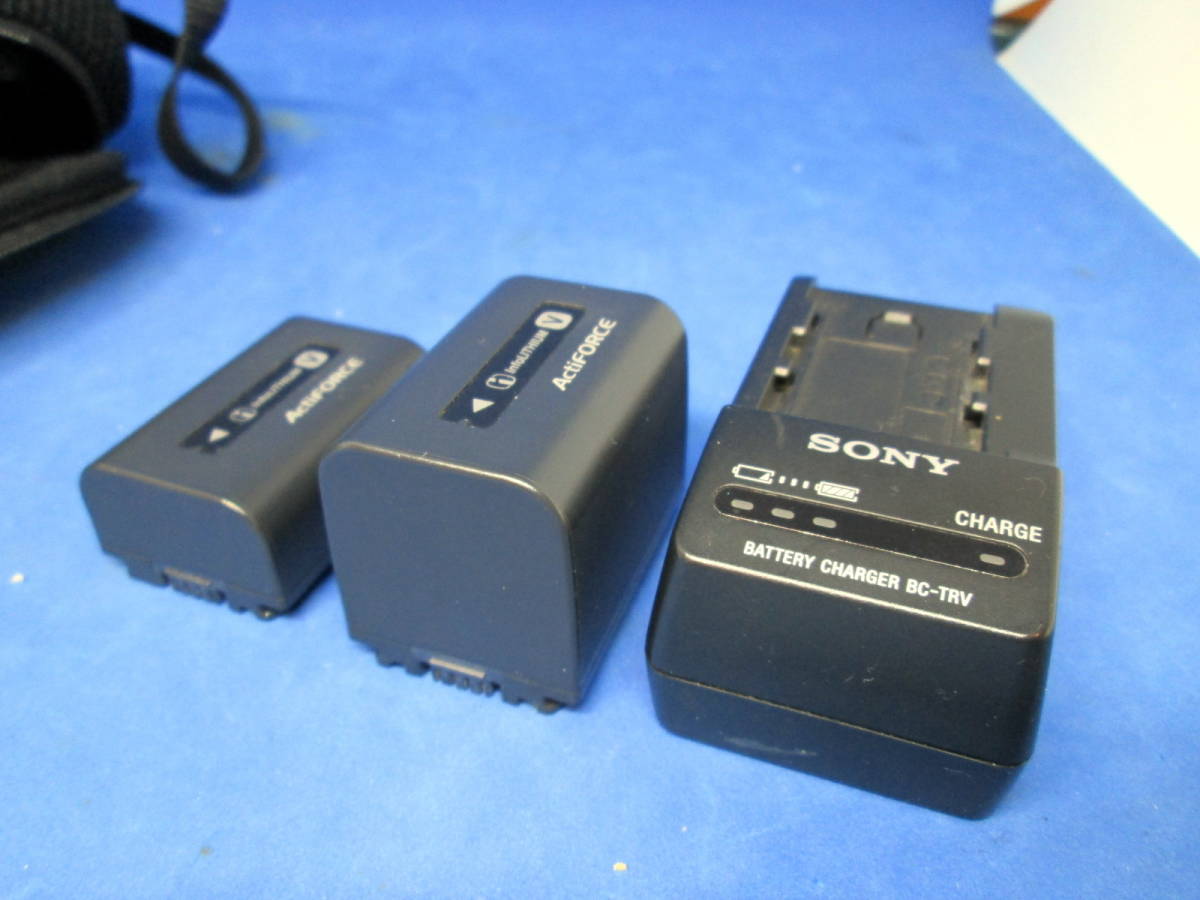SONY ソニー HDR-PJ760V バッテリー2個 純正ケース 簡易動作確認 