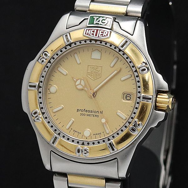 1円 稼働 良品 タグホイヤー QZ 995.413A 4000シリーズ 