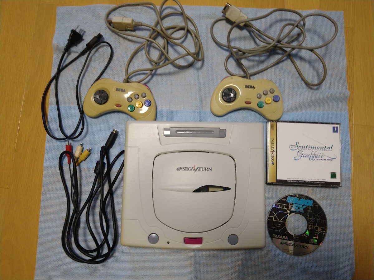 セガサターン SEGA SS セガ SATURN ソフト付 サターン 電車でGO! ,画像