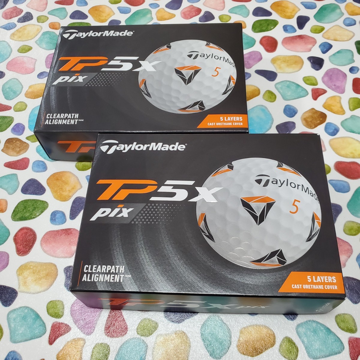 【未使用品】【2ダース】テーラーメイド TP5XPiX ゴルフボール PiX TaylorMade GOLFボール