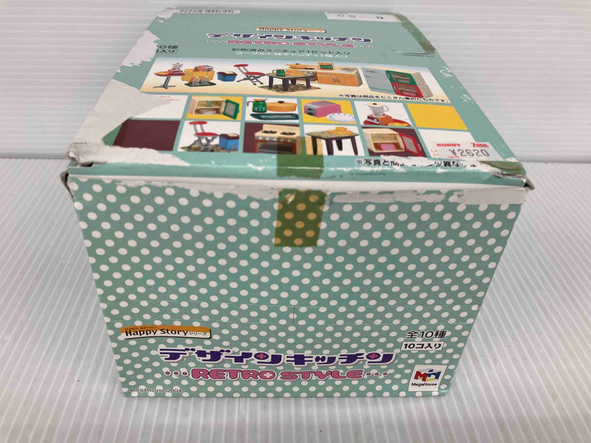 内袋未開封 happy storyシリーズ デザインキッチン　レトロスタイル 10箱セット
