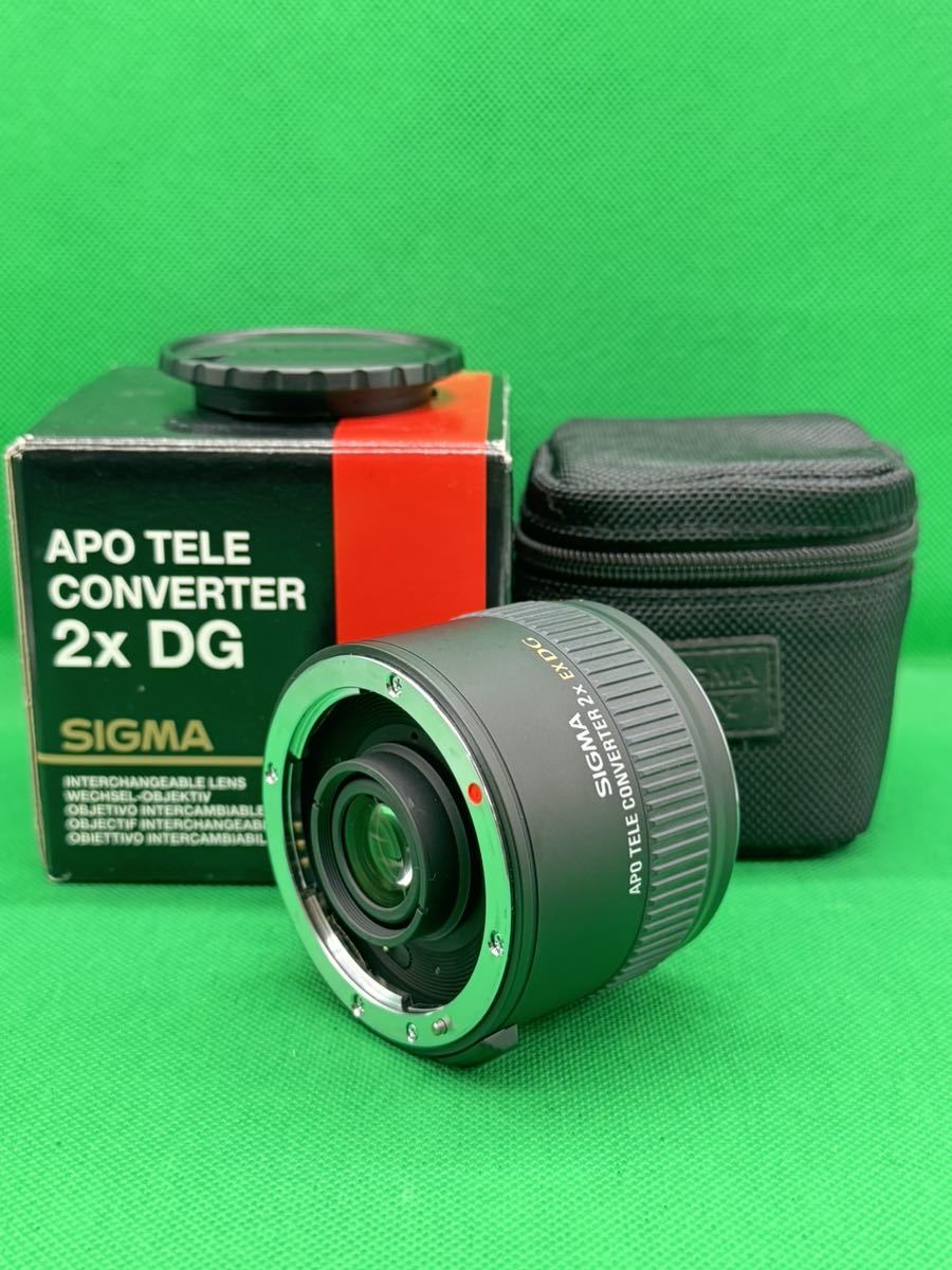 津 aw SIGMA APO TELE CONVERTER 2x EX DG For Canon AF 4026002 テレコンバーター 中古品 シグマ キャノン 同梱可 