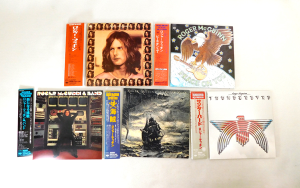 ロジャー・マッギン ROGER MCGUINN [CD] 5タイトルセット 完全生産限定盤 紙ジャケット仕様 DSDマスタリング /ザ・バーズ