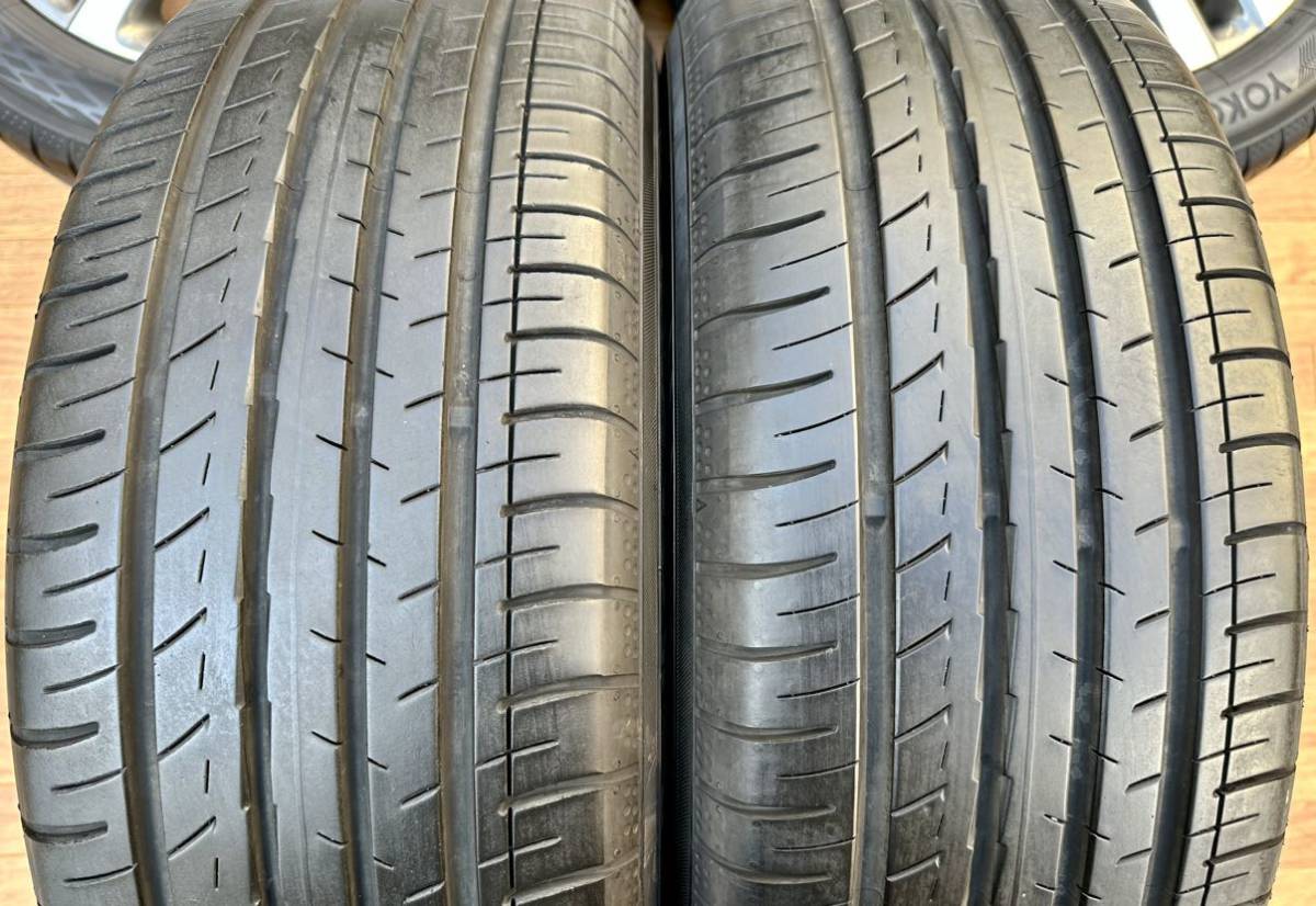 VW フォルクスワーゲン 純正 16インチ アルミホイール★YOKOHAMA 2022年製205/55R16 4本セット★ゴルフ パサート トゥーラン ジェッタ等に フォルクスワーゲン VW 純正 ゴルフ7純正ホイール やや傷や スタッドレス