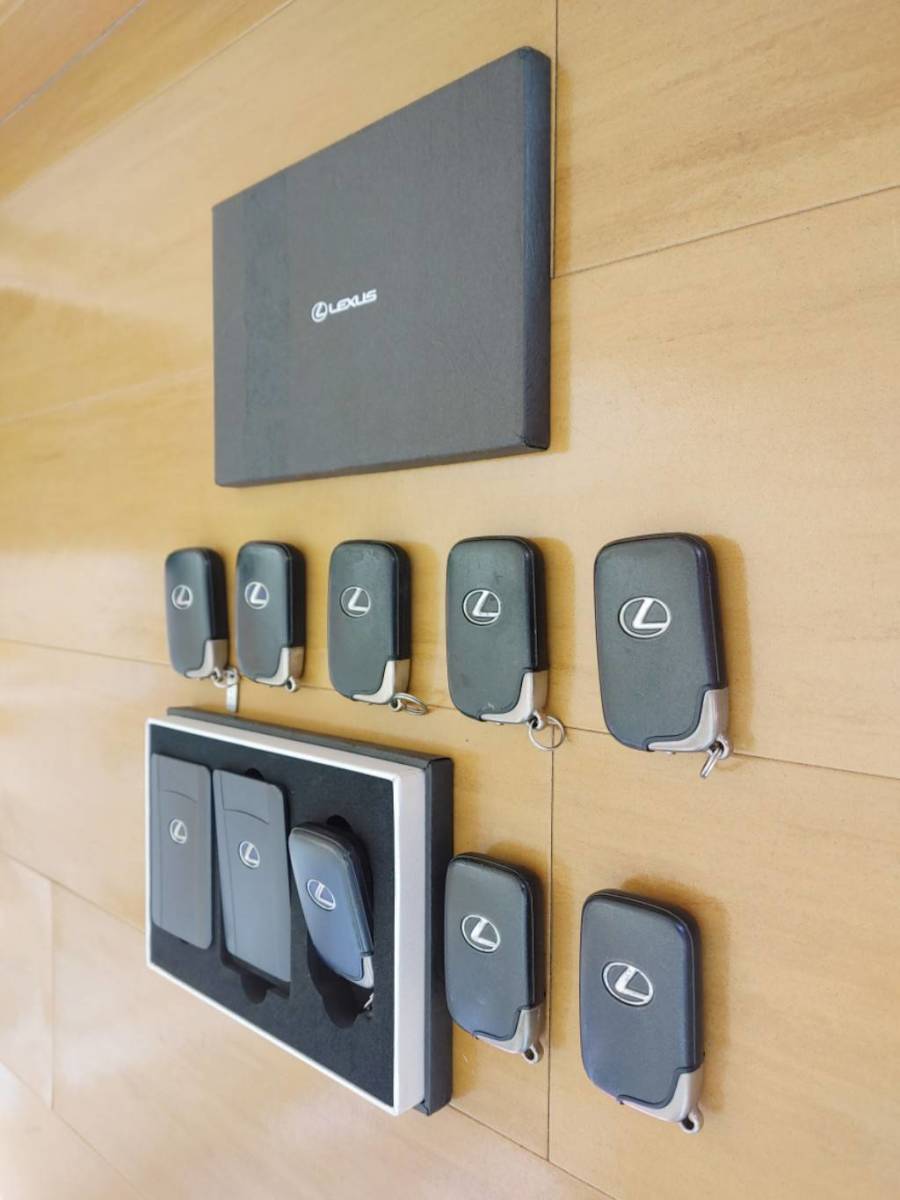 レクサス 純正 8個 スマートキー ＋ 2個 カードキー セット