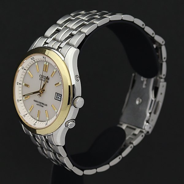 1円～◎CITIZEN シチズン フォルマ メンズ 電波ソーラー FRD59-2393 