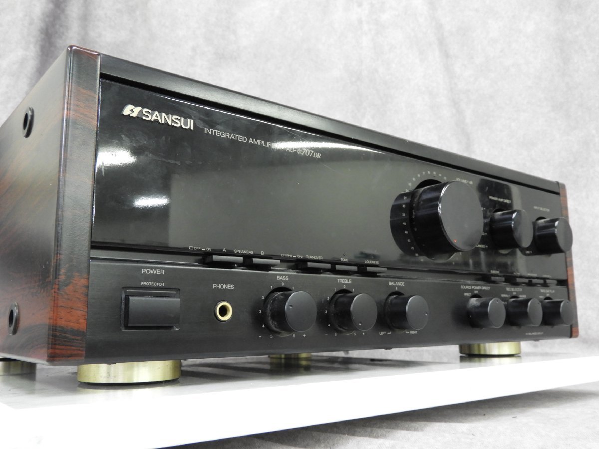 サンスイ プリメインアンプ SANSUI AU-α707DR オーディオ機器 中古 AU