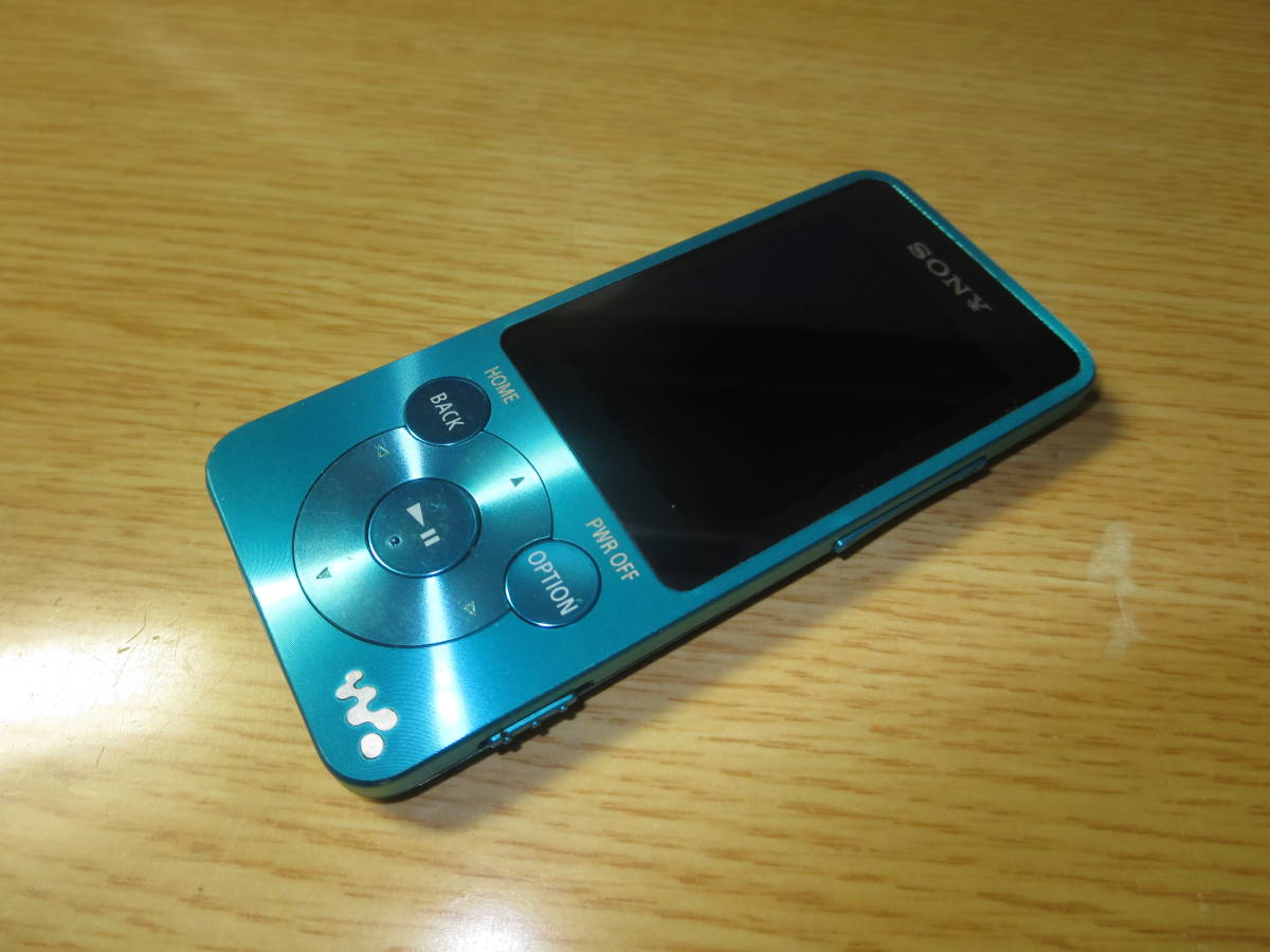 1円～美品最落無 ソニーウォークマン NW-S786 大容量32GB ブルー ソニー