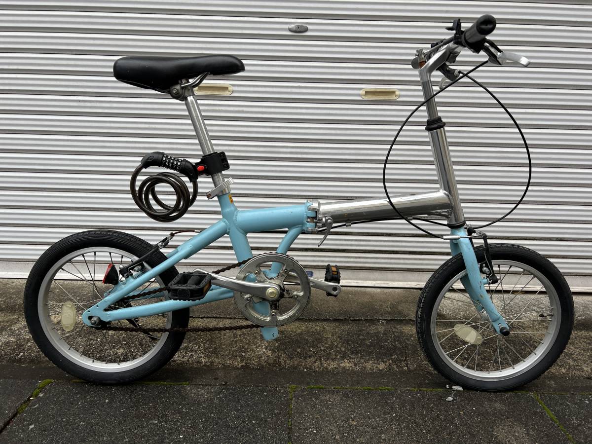 軽量コンパクト　折り畳み自転車　16インチ
