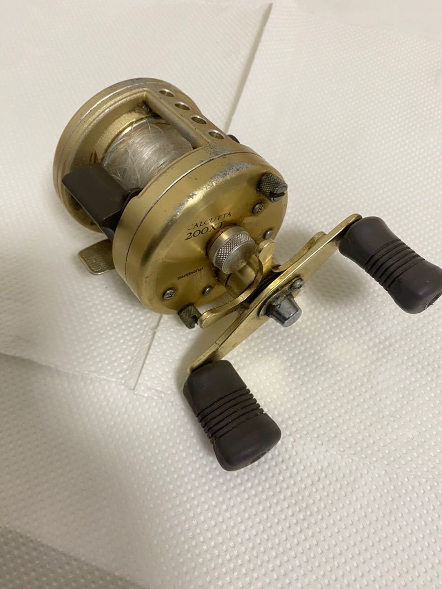動作品OK ベイトリール SHIMANO CALCUTTA 200XT 