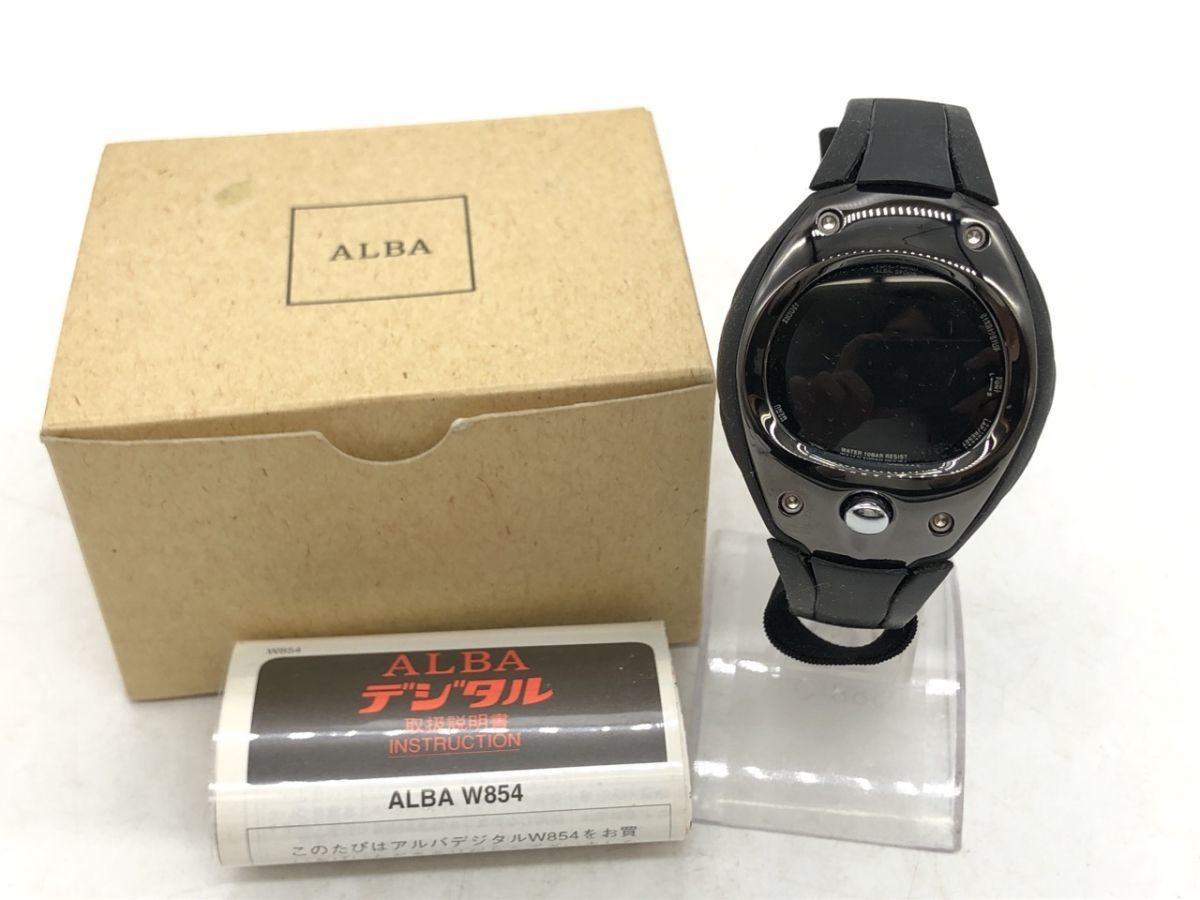 【稼働品】SEIKO セイコー ALBA SPOON W854-4010 腕時計 稼働品】SEIKO セイコー ALBA SPOON W854-4010 腕時計 稼働品】SEIKO