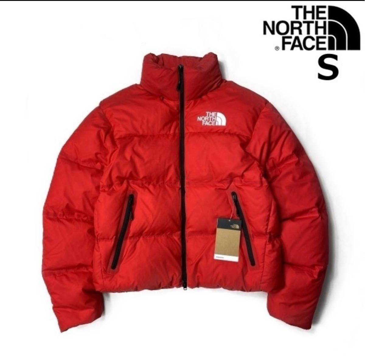 【正規新品】THE NORTH FACE◆REMASTERED NUPTSE JACKET ダウンジャケット ヌプシ US限定 2022-23AW 入手困難(S)赤 190122-250
