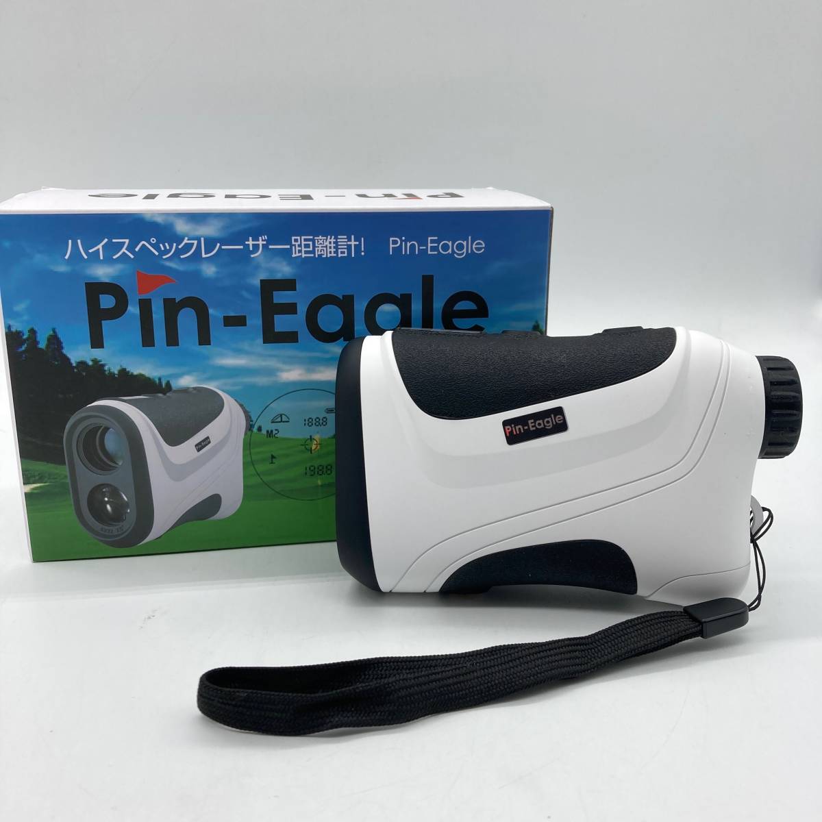 【通電のみ確認済】Pin-Eagle(ピンイーグル) ゴルフ用レーザー距離計 /Y13000-P2