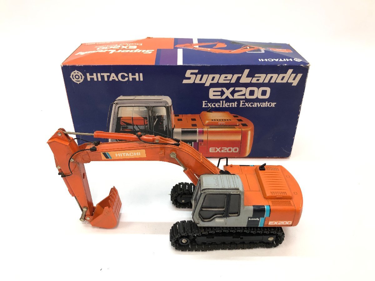 HITACHI 日立建機 Super Landy EX200 1/40 ダイキャストモデル 重機 建