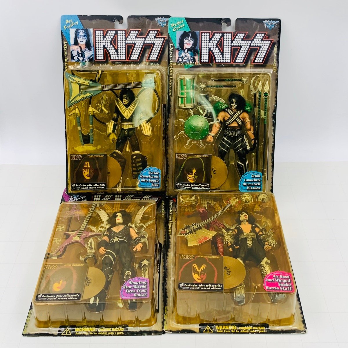 新品未開封 マクファーレントイズ KISS ウルトラアクションフィギュア 
